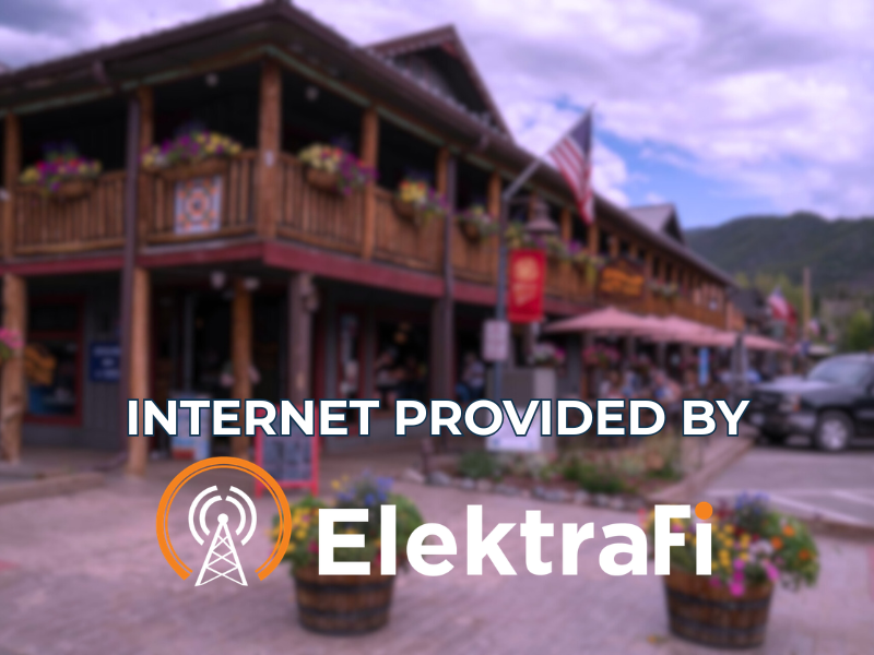 Public WiFi for Sage Brush BBQ Provided by ElektraFi